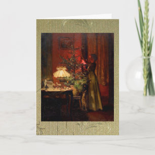 Cartes Pour Fêtes Annuelles Ébarbage de l'arbre