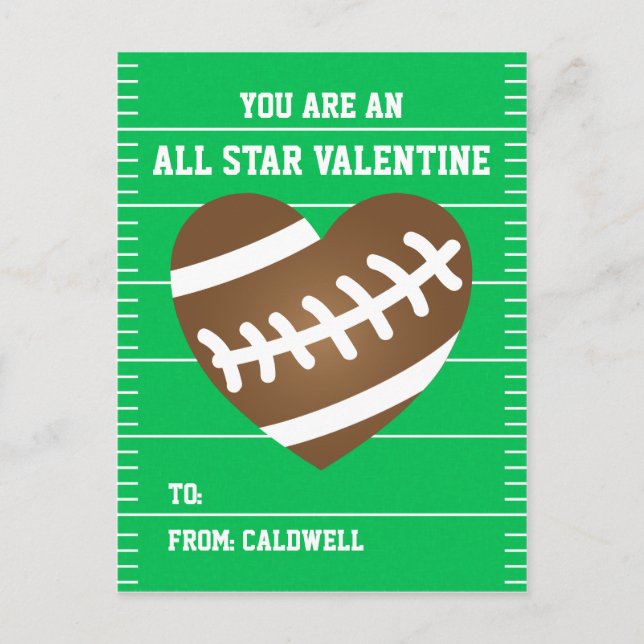 Cartes Pour Fêtes Annuelles Échange de salle de classe de Valentine du (Devant)