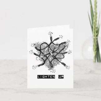 Cartes Pour Fêtes Annuelles 'Éclairer I'