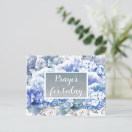 Cartes Pour Fêtes Annuelles Ecriture de prière d'aujourd'hui Faux Parties scin
