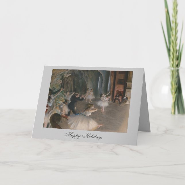 Cartes Pour Fêtes Annuelles Edgar Degas (Devant)