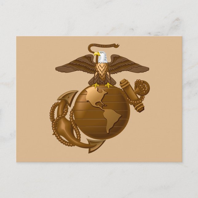 Cartes Pour Fêtes Annuelles EGA couleur complète - Bronze (Devant)