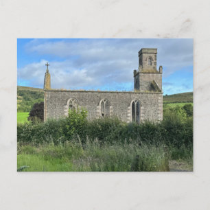 Cartes Pour Fêtes Annuelles Église abandonnée St Colmac, île de Bute, Écosse