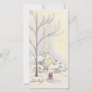 Cartes Pour Fêtes Annuelles Église de Noël