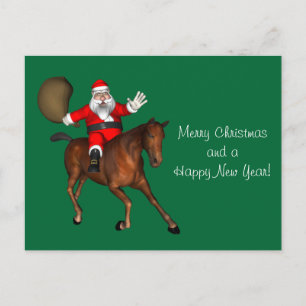 Cartes Pour Fêtes Annuelles Église de Santa Claus