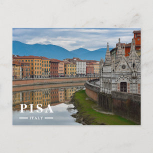 Cartes Pour Fêtes Annuelles Église Santa Maria della Spina Arno Pise