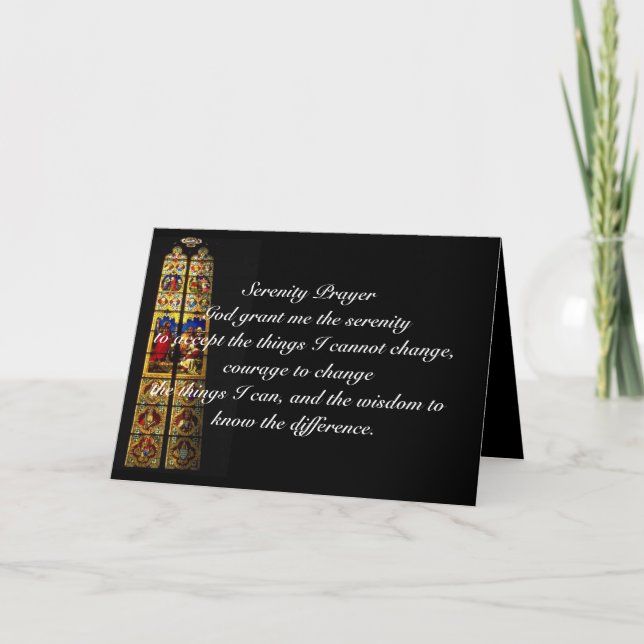 Cartes Pour Fêtes Annuelles Église Windows 101 (Devant)