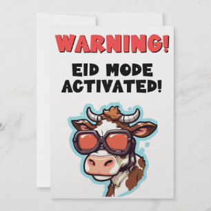 Cartes Pour Fêtes Annuelles Eid Adha mème drôle Joyeux Eid !