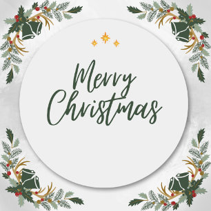 CARTES POUR FÊTES ANNUELLES ÉLÉGANCE BOHÈME PERSONNALISÉE VOEUX DE NOËL