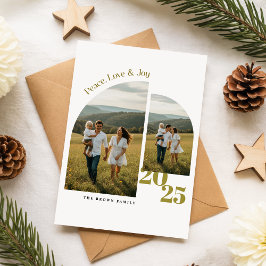 Cartes Pour Fêtes Annuelles Elegant Arch Photo Family Christmas Greetings