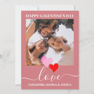Cartes Pour Fêtes Annuelles Elégant Best Friends galentine's day Bestie photo