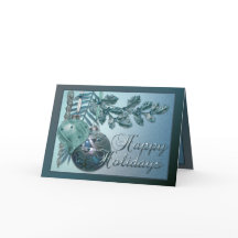 Élégant bleu X-Mas