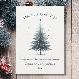 Cartes Pour Fêtes Annuelles Elegant Business Corporate Christmas