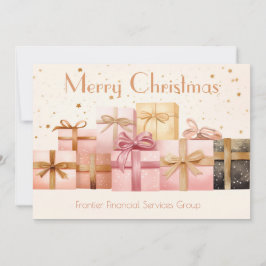 Cartes Pour Fêtes Annuelles Elegant Business Corporate Christmas Holiday Card