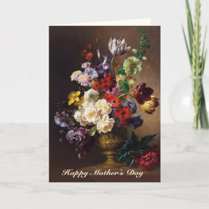 Cartes Pour Fêtes Annuelles Élégant classique néerlandais Master Still Life Ar