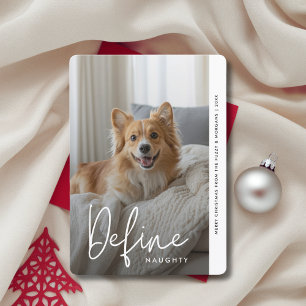Cartes Pour Fêtes Annuelles Elégant Définir Naughty Funny Christmas Chien phot