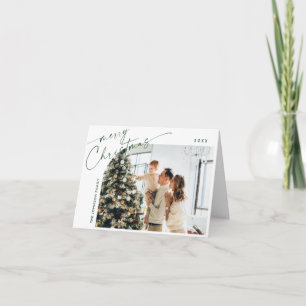 Cartes Pour Fêtes Annuelles Élégant Élégant 7 PHOTO Noël Salutation