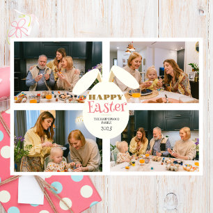 Cartes Pour Fêtes Annuelles Elégant heureux OEufs de Pâques Famille 4 photo