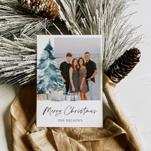 Cartes Pour Fêtes Annuelles Élégant Joyeux Noël Photo