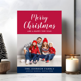 Cartes Pour Fêtes Annuelles Élégant Joyeux Noël Photo