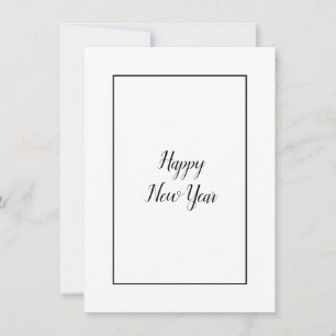 Cartes Pour Fêtes Annuelles Élégant Logo d'affaires moderne et heureux du Nouv