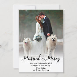 Cartes Pour Fêtes Annuelles Elégant mariage et joyeux Mariage photo