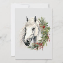 Élégant Noël équin