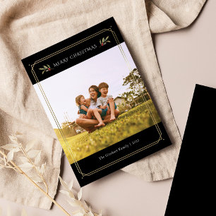 Cartes Pour Fêtes Annuelles Élégant Noël géométrique photo