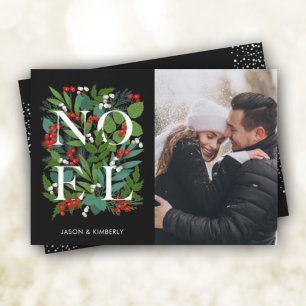Cartes Pour Fêtes Annuelles Elégant NOEL Green Photo