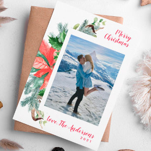 Cartes Pour Fêtes Annuelles Elégant Peinture Joy Peace Love   Modifiable d'ori