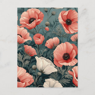 Cartes Pour Fêtes Annuelles Élégant Pépites Roses Blanches Rouge Feuille foncé