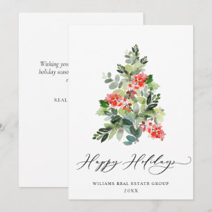Cartes Pour Fêtes Annuelles Elégant Pine Tree Noël Accueil d'entreprise