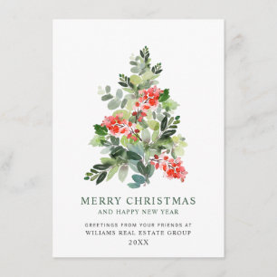 Cartes Pour Fêtes Annuelles Elégant Pine Tree Noël Accueil d'entreprise