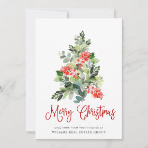 Cartes Pour Fêtes Annuelles Elégant Pine Tree Noël Accueil d'entreprise