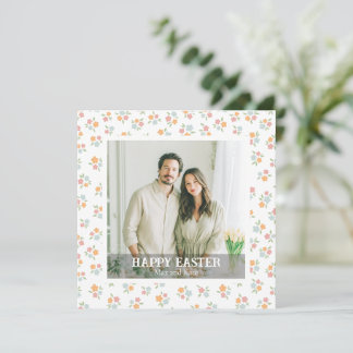 Cartes Pour Fêtes Annuelles Elegant Pretty Pastel Chic Photo Happy Easter Eggs