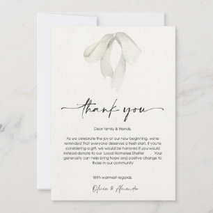 Cartes Pour Fêtes Annuelles Elegant Thank You Card for New Beginnings 