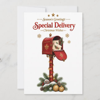 Cartes Pour Fêtes Annuelles Elegant Vintage Christmas Card