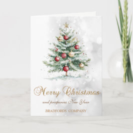 Cartes Pour Fêtes Annuelles Élégantes boules de pin de Noël, Bokeh