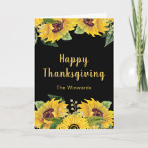 Élégants tournesols et feuillage Fête de Thanksgiv