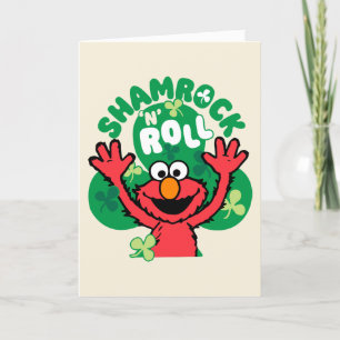 Cartes Pour Fêtes Annuelles Elmo   Rouleau "N" shamrock