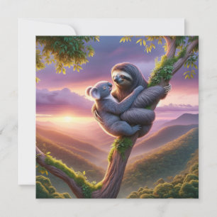 Cartes Pour Fêtes Annuelles Embrasses de la nature