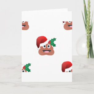 Cartes Pour Fêtes Annuelles emoji de dunette du père noël