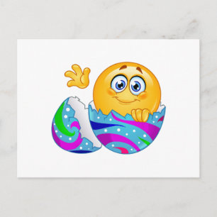 Cartes Pour Fêtes Annuelles Emoji oeuf de Pâques