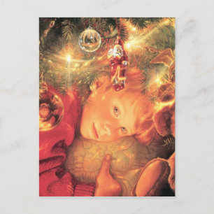 Cartes Pour Fêtes Annuelles En Attente De Père Noël