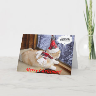 Cartes Pour Fêtes Annuelles En attente de Père Noël