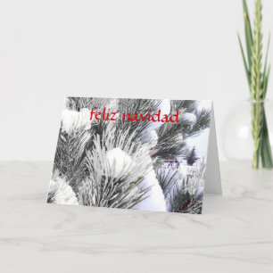 Cartes Pour Fêtes Annuelles En Nieve - Noël espagnol de Feliz Navidad Caballo