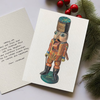 Cartes Pour Fêtes Annuelles Enchanter Vintage Nutcracker par Mina Lowry