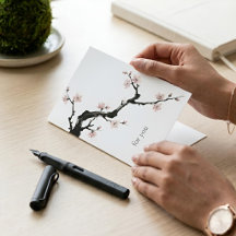Encre Sumi-E | Fleur de Cerisier | Fête des Mères