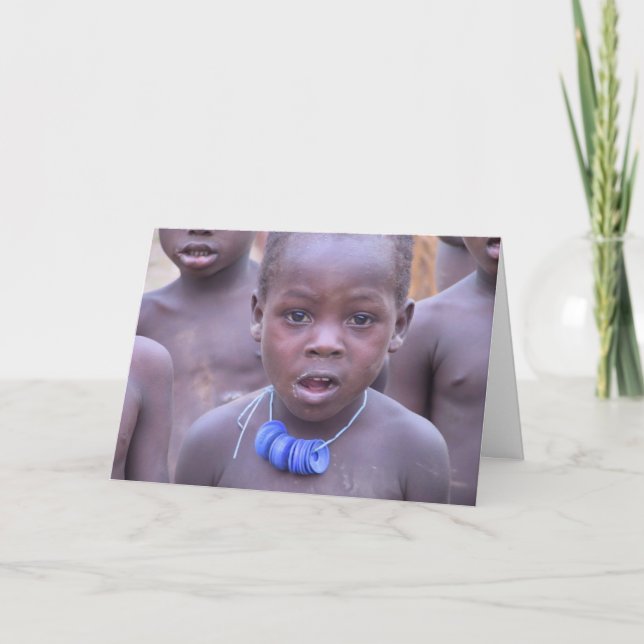 Cartes Pour Fêtes Annuelles Enfant d'Agou Fie (Devant)