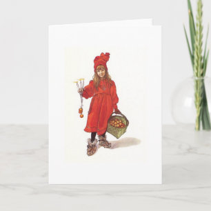 Cartes Pour Fêtes Annuelles Enfant suédois